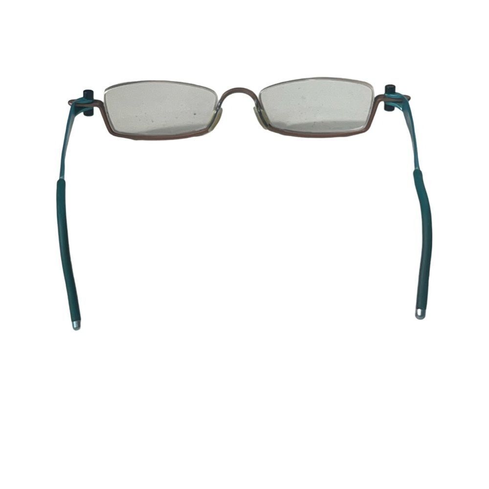 Gail Spence for Prodesign Aluminum Frame Turquoise & Pink Cool Retro Frames 9203 - Picture 10 of 12